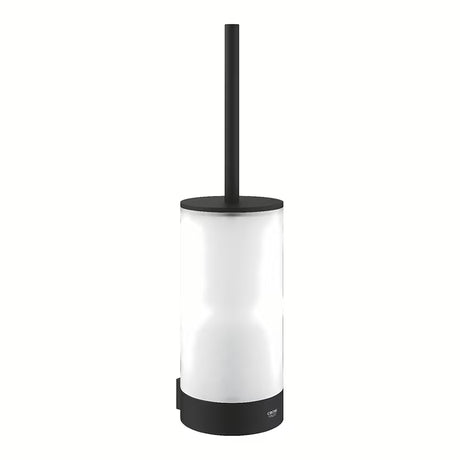 Zestaw Ścienna SZCZOTKI do Wc Grohe Selection w kolorze phantom black z ukrytym mocowaniem