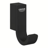 Haczyk na szlafrok Grohe Selection w kolorze phantom black z ukrytym mocowaniem