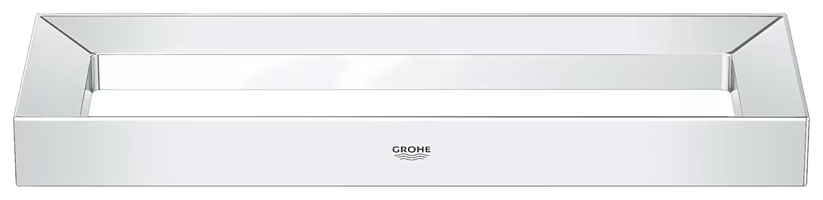 Chromowany wieszak na ręcznik Grohe Selection Cube z ukrytym mocowaniem ściennym