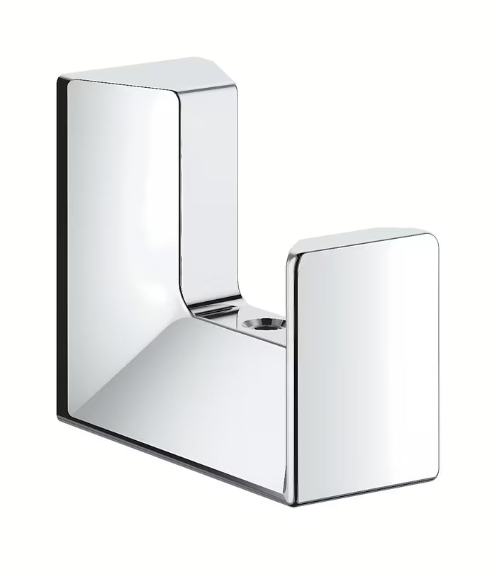 Chromowany haczyk na szlafrok haczyk Grohe Selection Cube z ukrytym mocowaniem ściennym