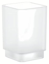 Szklana szklanka Grohe Selection Cube na szczoteczki i pastę do zębów do łazienki