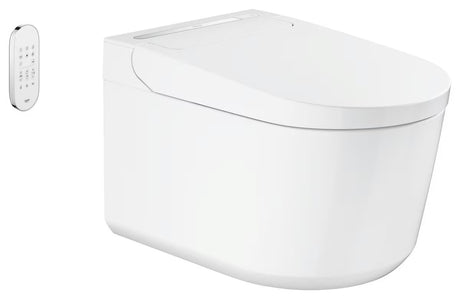 Miska WC Wisząca z bidetem Grohe Sensia Pro w kolorze alpine-white z pilotem