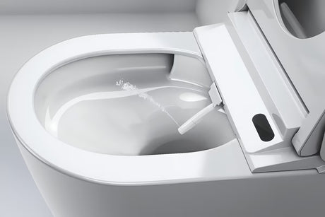 Miska WC Wisząca z bidetem Grohe Sensia Pro w kolorze alpine-white z pilotem