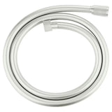 Wąż prysznicowy Grohe Silverflex 1250 mm z matowym wykończeniem Grohe supersteel i końcówką TwistFree zapobiegającą skręcaniu.