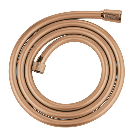 Wąż prysznicowy Grohe Silverflex 1750 mm w wykończeniu Warm Sunset z systemem TwistFree zapobiegającym skręcaniu.