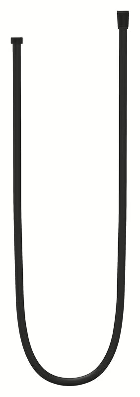 Wąż prysznicowy Grohe Silverflex 1750 mm w kolorze phantom black z obrotową nakrętką stożkową TwistStop