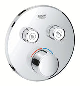 Podtynkowa bateria prysznicowa Grohe Smart Control w chromowanym wykończeniu z obsługą smartcontrol