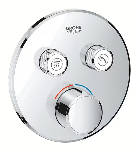 Podtynkowa bateria prysznicowa Grohe Smart Control w chromowanym wykończeniu z obsługą smartcontrol