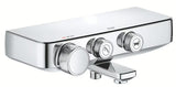 Chromowana termostatyczna bateria wannowa Grohe Grohtherm smartcontrol pro przełączanie między wanną a prysznicem