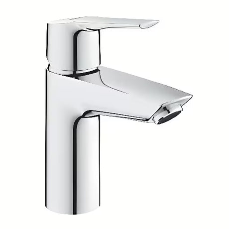 Chromowana jednouchwytowa bateria umywalkowa Grohe Start z klik-klak z oszczędnym perlatorem Grohe EcoJoy