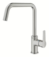 Jednouchwytowa bateria zlewozmywakowa Grohe Start z wysoką obrotową wylewką U w wykończeniu supersteel