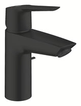 Bateria umywalkowa Grohe Start w matowej czerni z dźwignią i korkiem automatycznym