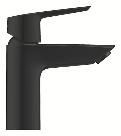 Bateria umywalkowa Grohe Start w matowej czerni z dźwignią i korkiem automatycznym