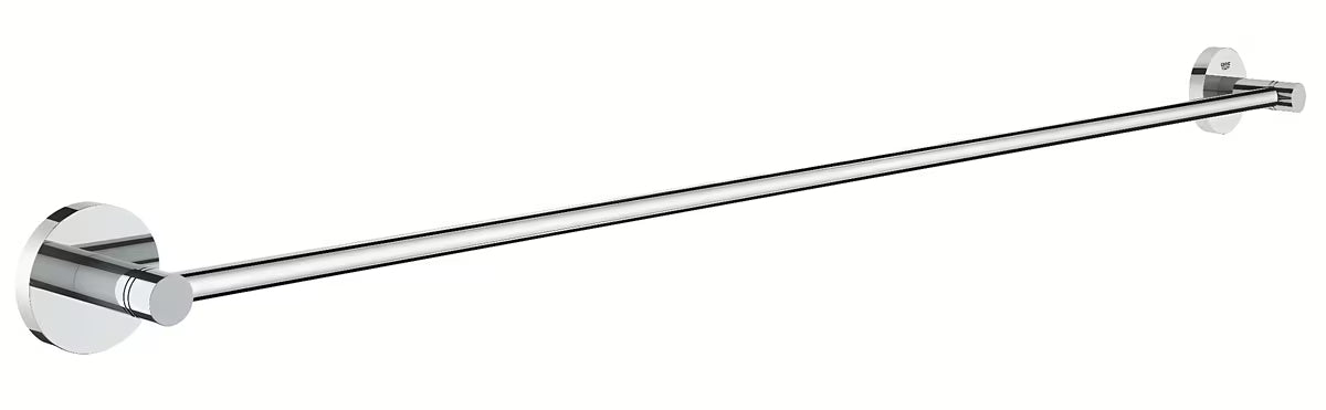 Chromowany uchwyt na ręczniki Grohe Start Accessories z ukrytym mocowaniem