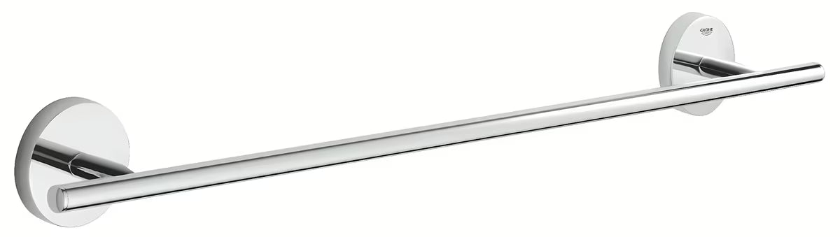 Chromowany uchwyt na ręczniki Grohe Start Cosmopolitan Accessories z ukrytym mocowaniem