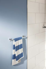 Chromowany uchwyt na ręczniki Grohe Start Cosmopolitan Accessories z ukrytym mocowaniem