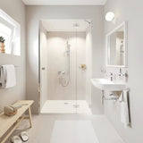 Chromowany uchwyt na ręczniki Grohe Start Cosmopolitan Accessories z ukrytym mocowaniem