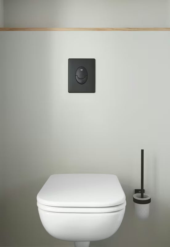 Ścienna SZCZOTKA do Wc Grohe Start Cube w matowej czerni z ukrytym mocowaniem