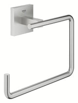 Uchwyt na Ręczniki Grohe Start Cube Accessories w wykończeniu supersteel z ukrytym mocowaniem