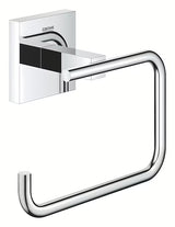 Grohe Start Cube Accessories chromowany uchwyt na papier toaletowy bez pokrywy z ukrytym mocowaniem