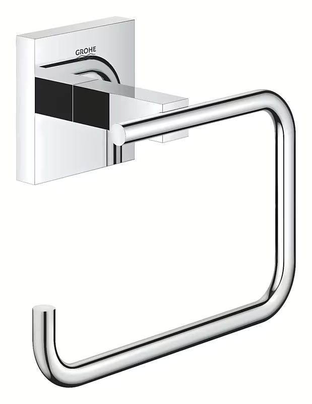 Grohe Start Cube Accessories chromowany uchwyt na papier toaletowy bez pokrywy z ukrytym mocowaniem