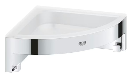 Półka narożna Grohe Start Cube Accessories w wykończeniu chrom