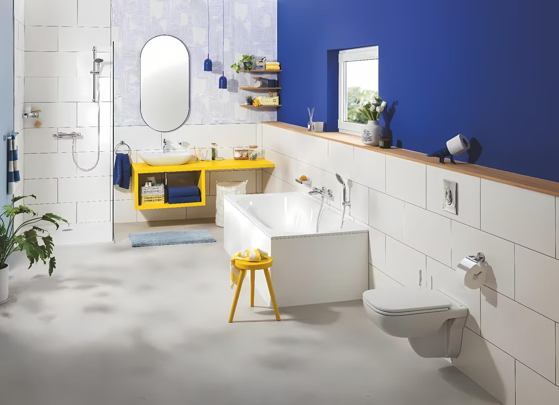 Półka narożna Grohe Start Cube Accessories w wykończeniu chrom