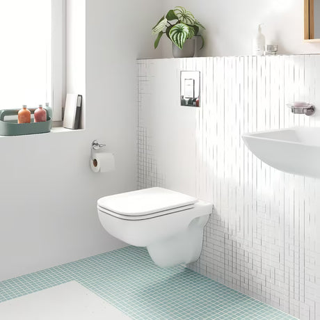 Grohe Start Edge Ceramic Bundle miska WC wisząca bez układu spłukującego z deską soft Close