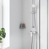 Ścienna jednouchwytowa bateria prysznicowa Grohe Start Flow w wykończeniu chrom