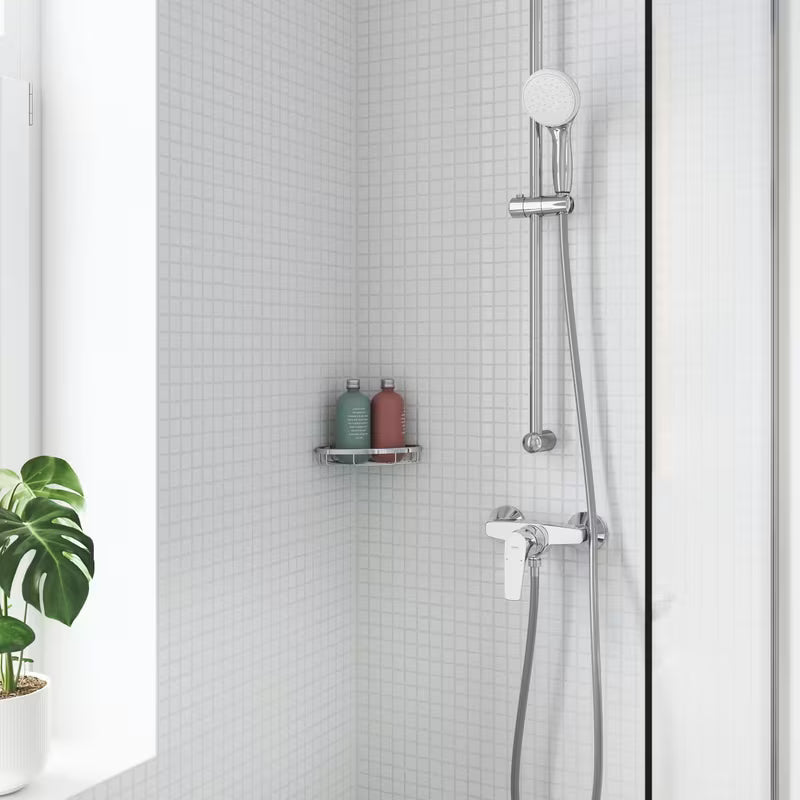 Ścienna jednouchwytowa bateria prysznicowa Grohe Start Flow w wykończeniu chrom