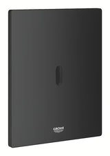 Grohe Tectron Bau E przycisk spłukujący phantom black z czujnikiem podczerwieni