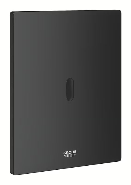 Grohe Tectron Bau E przycisk spłukujący phantom black z czujnikiem podczerwieni