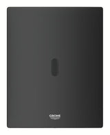 Grohe Tectron Bau E przycisk spłukujący phantom black z czujnikiem podczerwieni