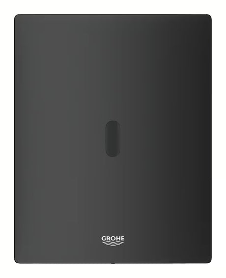Grohe Tectron Bau E przycisk spłukujący phantom black z czujnikiem podczerwieni
