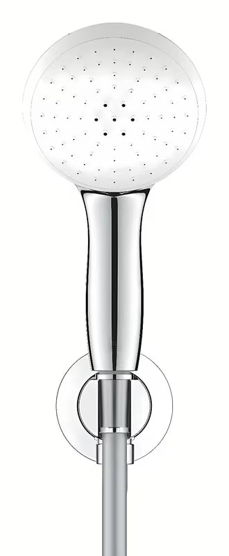 Grohe Tempesta przyłącze kątowe z zestawem prysznicowym w chromie ze słuchawką prysznicową i wężem