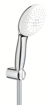 Grohe Tempesta wannowy zestaw prysznicowy w chromie ze słuchawką prysznicową, uchwytem i wężem 1500 mm