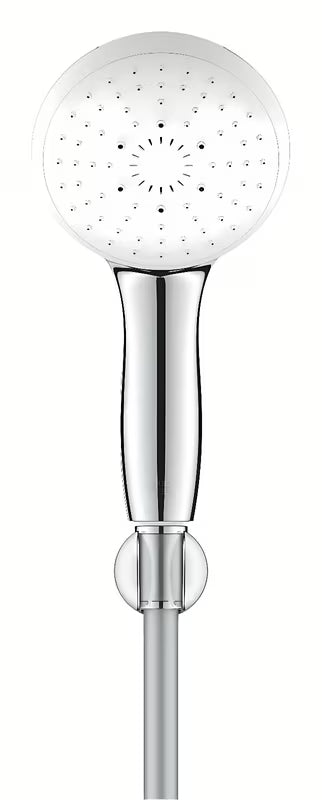 Grohe Tempesta wannowy zestaw prysznicowy w chromie ze słuchawką prysznicową, wężem 1750 mm i uchwytem ściennym