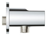 Grohe Tempesta przyłącze kątowe prysznice w chromie z uchwytem ściennym prysznice