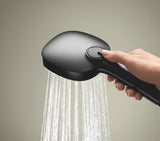 Słuchawka prysznicowa Grohe Tempesta Cube 110 w kolorze matowej czerni z dwoma strumieniami Rain i Jet