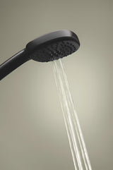 Słuchawka prysznicowa Grohe Tempesta Cube 110 w kolorze matowej czerni z dwoma strumieniami Rain i Jet