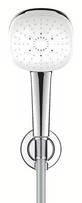 Grohe Tempesta Cube przyłącze kątowe w chromie z zestawem prysznicowym ze słuchawką prysznicową Tempesta Cube 110