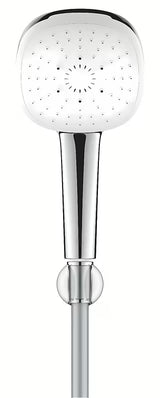 Grohe Tempesta Cube wannowa zestaw prysznicowy w chromie z prysznicem ręcznym, wężem 1500 mm i uchwytem ściennym.