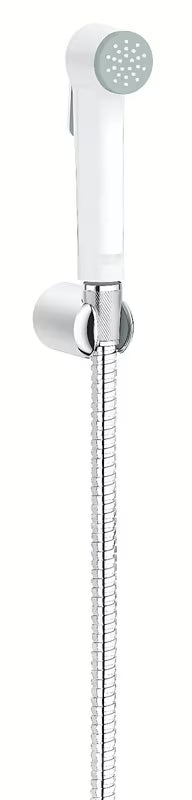 Prysznic bidetowy Grohe Tempesta-F Trigger Spray w wykończeniu chrom/biały z uchwytem ściennym