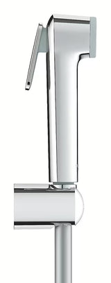 Chromowana prysznic bidetowy Grohe Tempesta-F Trigger Spray z uchwytem ściennym i wężem prysznicowym