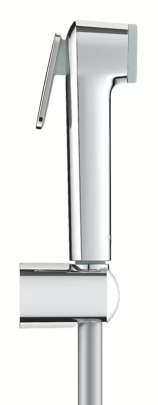 Chromowana prysznic bidetowy Grohe Tempesta-F Trigger Spray z uchwytem ściennym i wężem prysznicowym