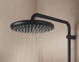 Grohe Tempesta System prysznicowy z baterią termostatyczną w kolorze matowej czerni