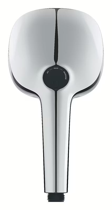 Słuchawka prysznicowa Grohe Vitalio Comfort w chromie z trzema strumieniami Rain, Jet i Massage