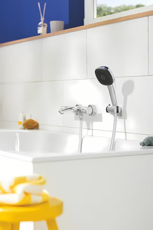 Słuchawka prysznicowa Grohe Vitalio Comfort w chromie z trzema strumieniami Rain, Jet i Massage