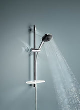 Grohe Vitalio Comfort chromowy zestaw prysznicowy ze słuchawką prysznicową, drążkiem, wężem i półką