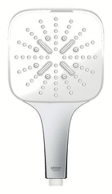 Chromowana słuchawka prysznicowa Grohe Vitalio 130 SmartActive Cube z trzema strumieniami i sterowaniem SmartTip